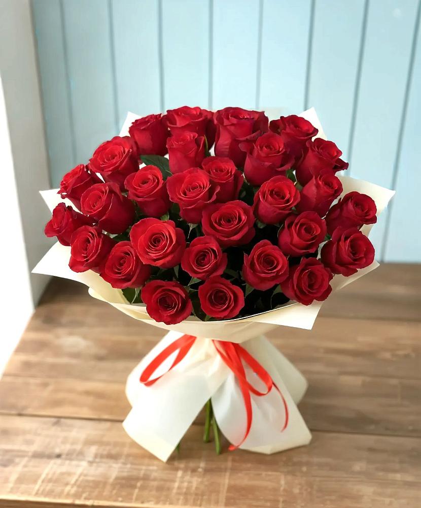 Букет 29 Красных роз в Макеево