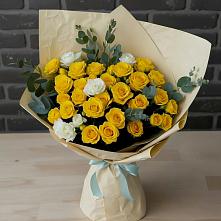 Букет цветов из:  Розы #REPLACE_PRED# Макеево