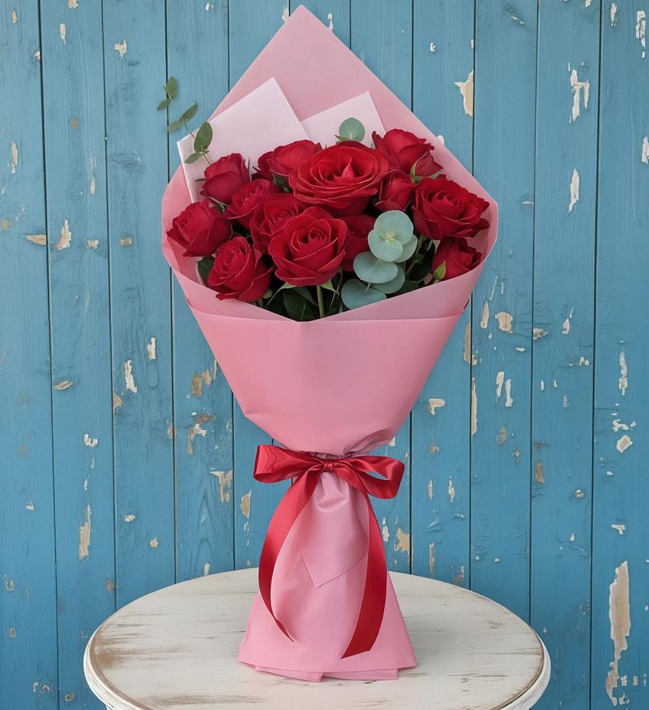 Букет цветов из: Розы в Макеево