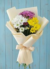 Букет цветов из:  Хризантемы #REPLACE_PRED# Макеево