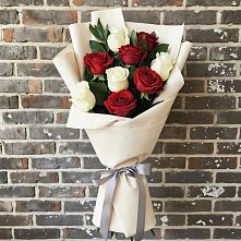 Букет цветов из:  Розы в Макеево