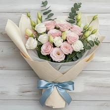 Букет цветов из:  Лизиантусы в Макеево