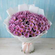 Букет цветов из:  Хризантемы в Макеево
