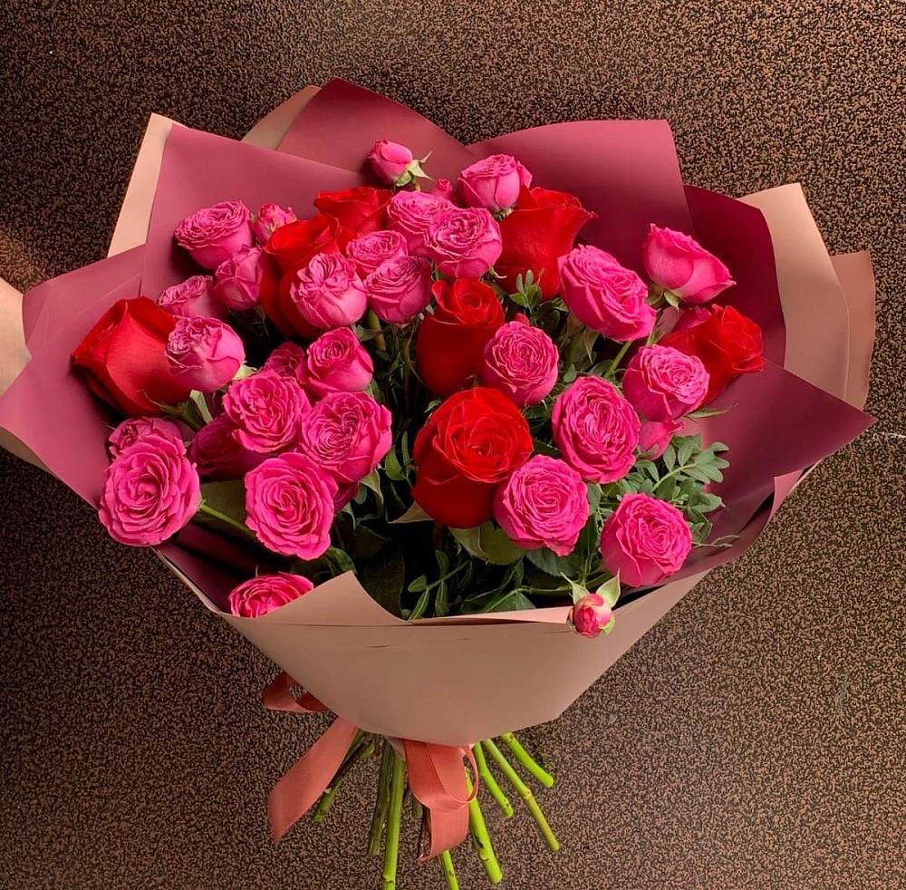 Букет В объятьях нежности в Макеево