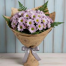 Букет цветов из:  Хризантемы #REPLACE_PRED# Макеево