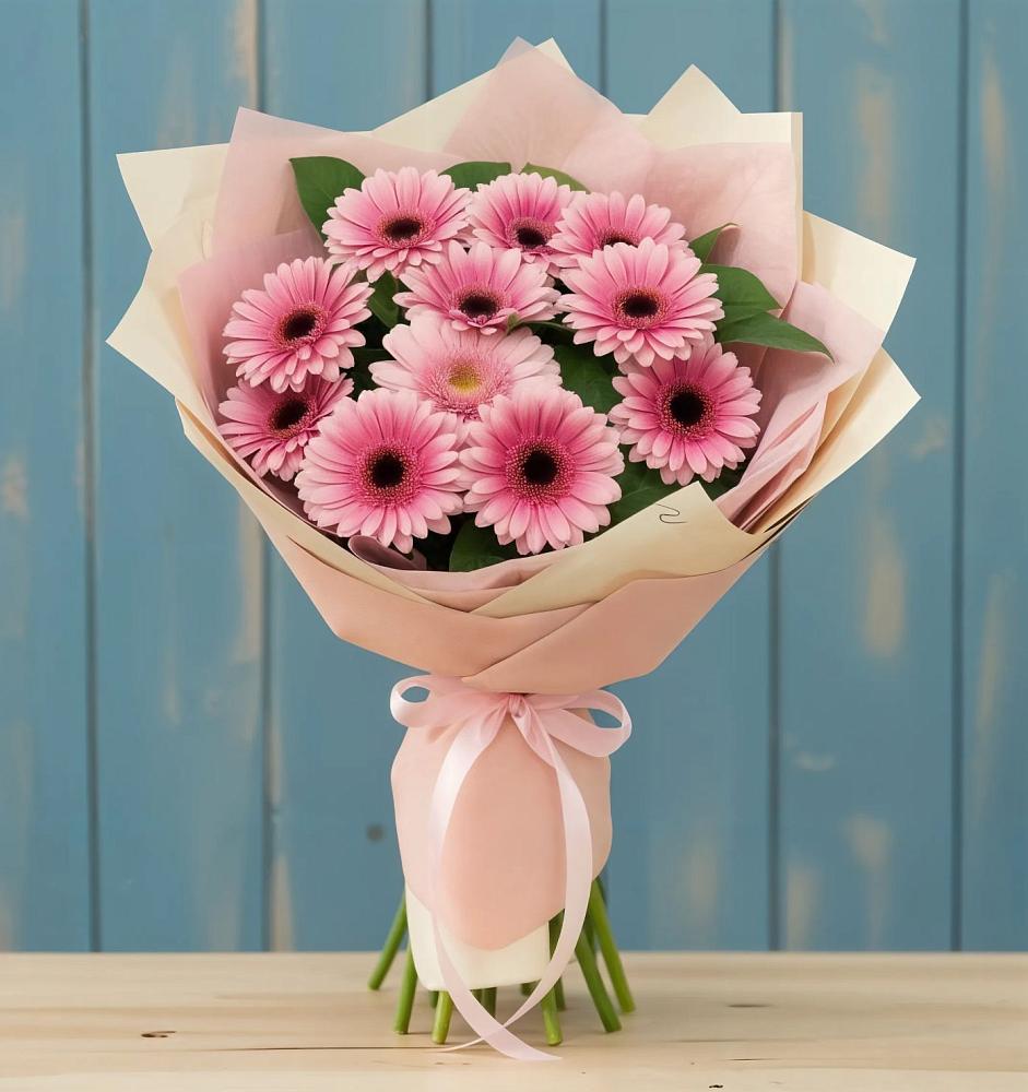 Букет цветов из: Герберы в Макеево