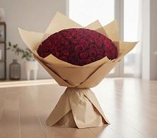 Букет 101 Красная роза в Макеево