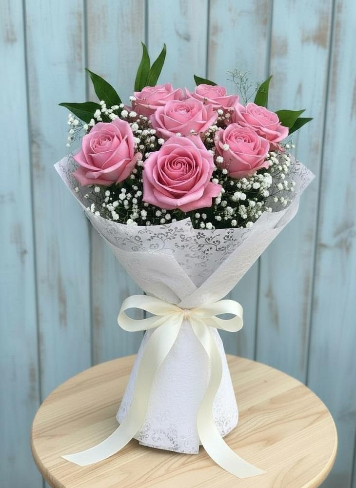 Букет цветов из: Розы в Макеево