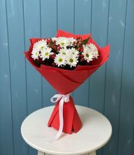 Букет цветов из:  Хризантемы в Макеево