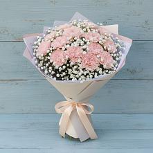 Букет цветов из:  Гвоздики в Макеево