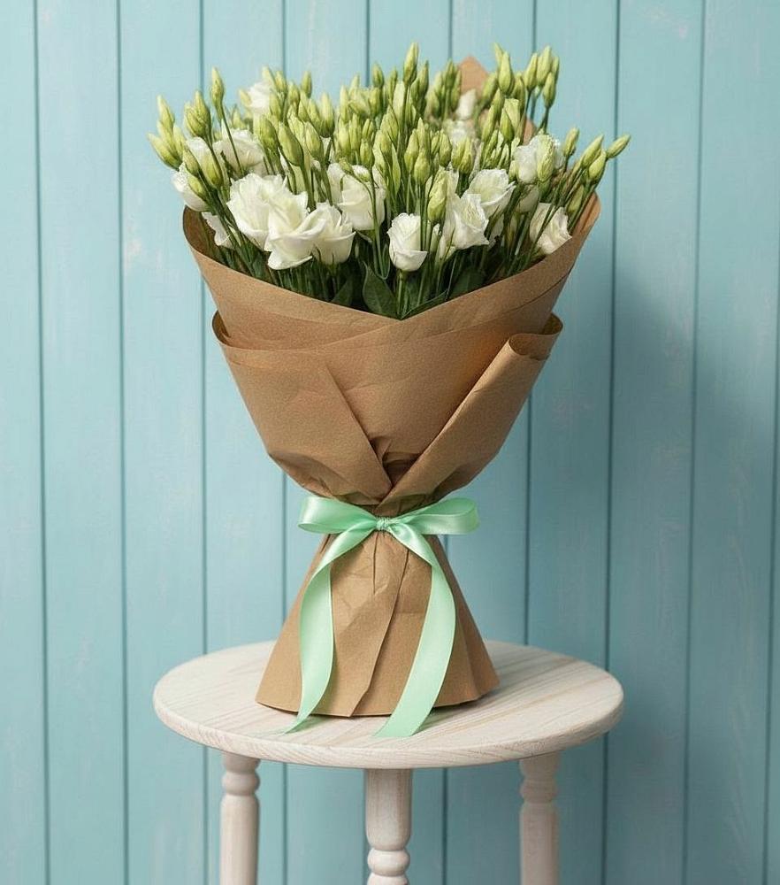 Букет цветов из: Лизиантусы в Макеево