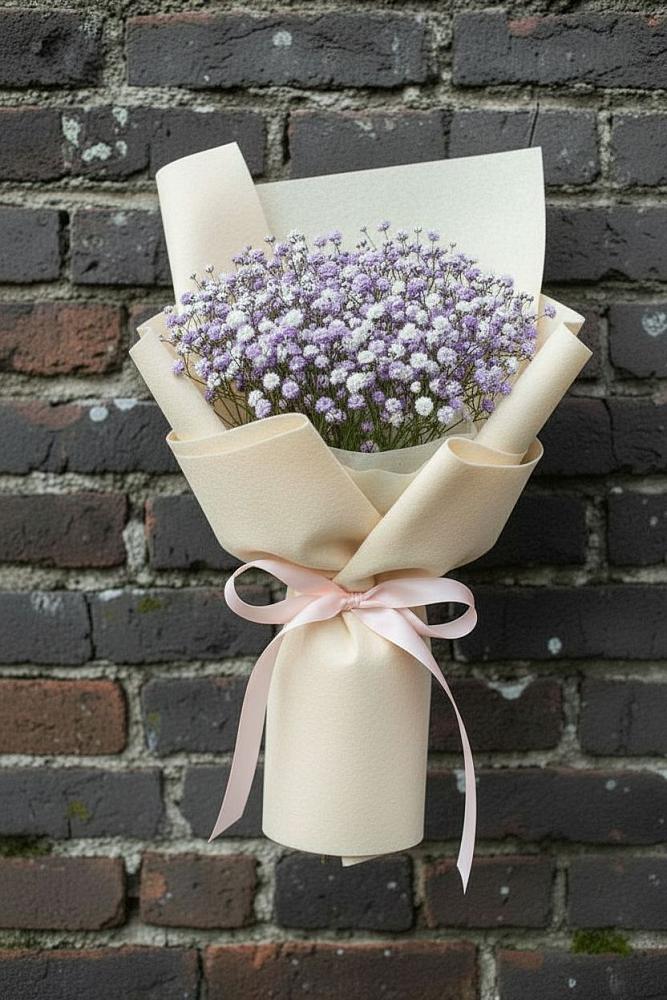 Букет цветов из: Гипсофила в Макеево