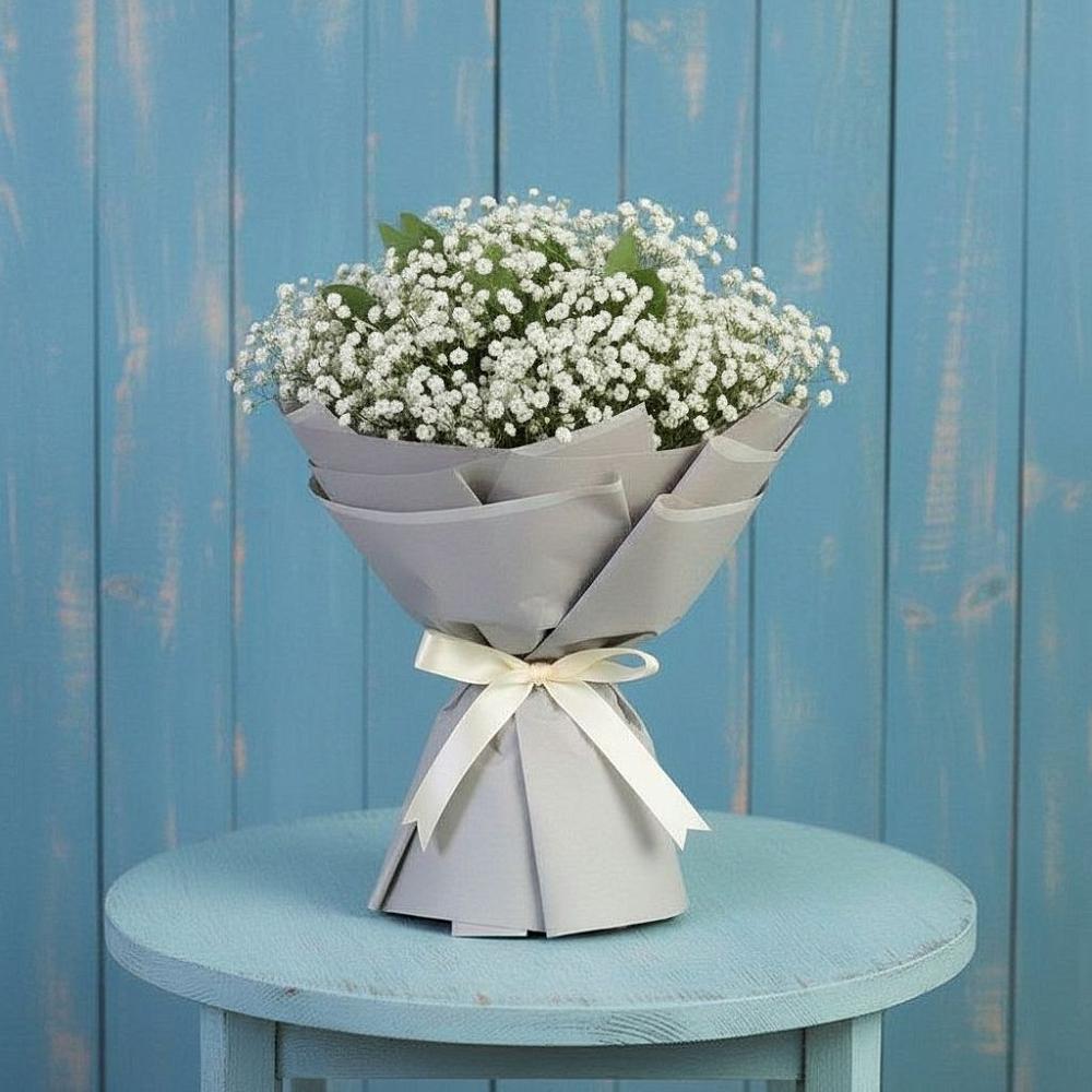 Букет цветов из: Гипсофила в Макеево