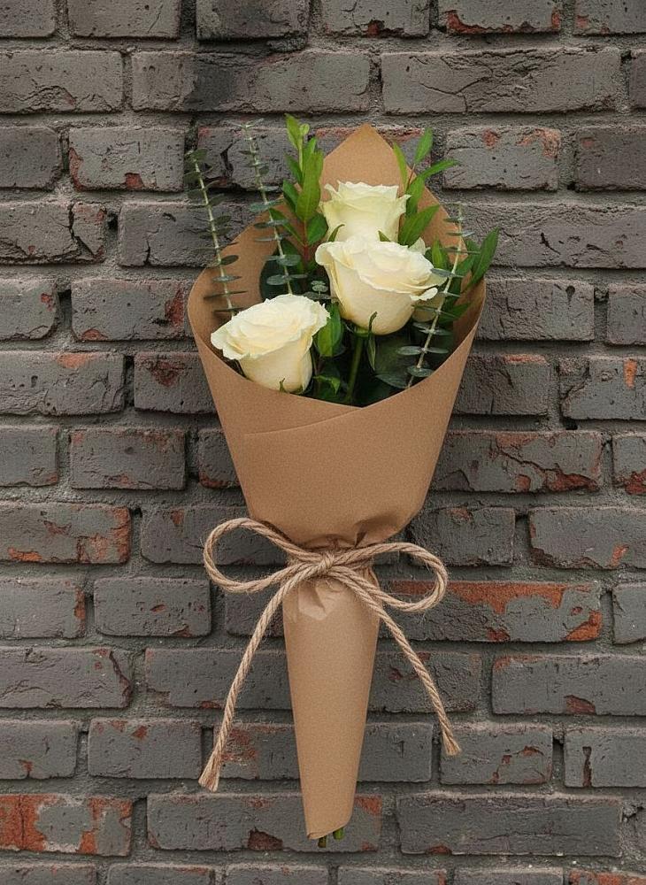 Букет цветов из: Розы в Макеево