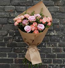 Букет цветов из:  Розы в Макеево