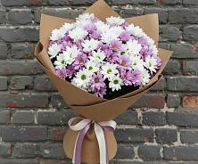 Букет цветов из:  Хризантемы в Макеево