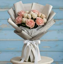 Букет цветов из:  Розы в Макеево