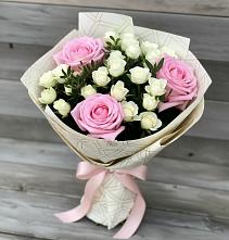 Букет цветов из:  Розы в Макеево