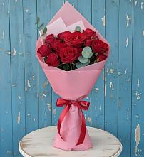 Букет цветов из:  Розы в Макеево