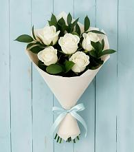 Букет цветов из:  Розы в Макеево