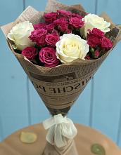 Букет цветов из:  Розы в Макеево