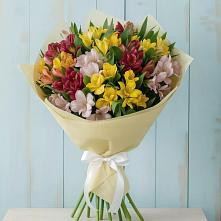 Букет цветов из:  Альстромерии в Макеево