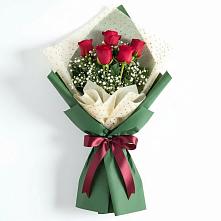 Букет цветов из:  Розы в Макеево