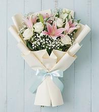Букет цветов из:  Лилии в Макеево