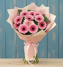 Букет цветов из:  Герберы в Макеево