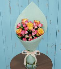 Букет цветов из:  Розы в Макеево