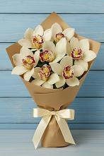 Букет цветов из:  Орхидеи и Розы в Макеево